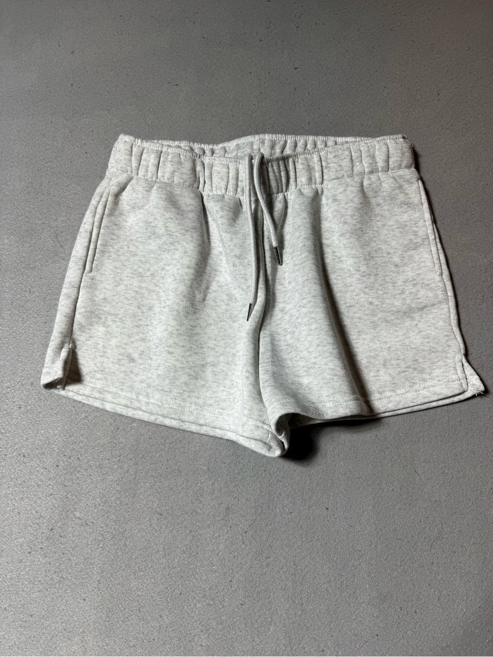 Rue21 Heather Gray Knit Drawstring Lounge Shorts
